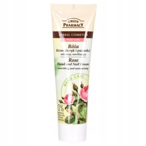 Green Pharmacy Krem Do Rąk i Paznokci Róża 100 ml