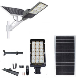 Latarnia Uliczna 400w Lampa Solarna Panel Uchwyt