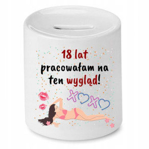 Na Urodziny 18 18te Skarbonka Prezent Idealny