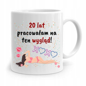 Na Urodziny 20 20te 20-te Kubek Idealny Prezent