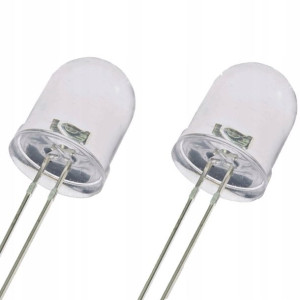 Diody Led Białe I Kolorowe Dioda 10mm 10 Sztuk