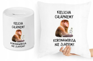 Nosacz Janusz Zestaw Poduszka + Skarbonka Prezent
