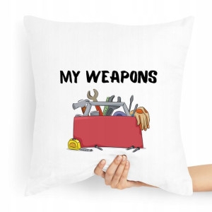 Poduszka Budowlańca Majstra My Weapons Narzędzia