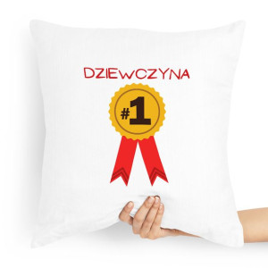 Poduszka Dla Dziewczyny Dziewczyna Na Medal #1