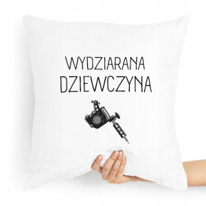 Poduszka Dla Dziewczyny Wydziarana Dziewczyny