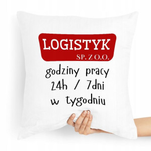 Poduszka Dla Logistyka Inżyniera Transportu