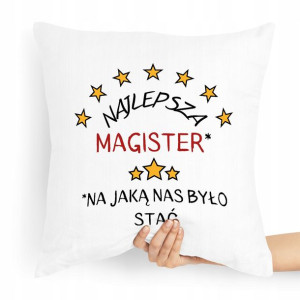 Poduszka Dla Magistra Na Prezent Na Urodziny