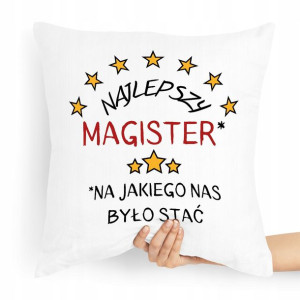 Poduszka Dla Magistra Na Prezent Na Urodziny