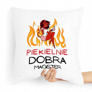 Poduszka Dla Magistra Na Prezent Na Urodziny