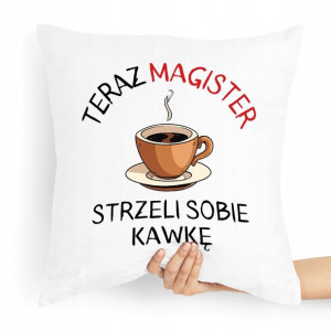 Poduszka Dla Magistra Na Prezent Na Urodziny