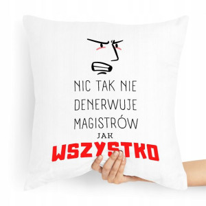 Poduszka Dla Magistra Na Prezent Na Urodziny
