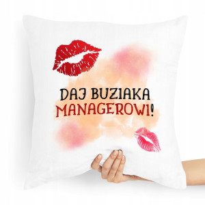 Poduszka Dla Menagera Menadżera Na Prezent