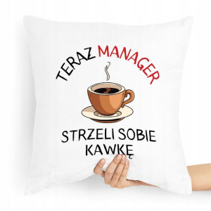 Poduszka Dla Menagera Menadżera Na Prezent