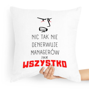 Poduszka Dla Menagera Menadżera Na Prezent