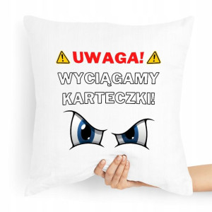 Poduszka Dla Nauczyciela Wyciągamy Karteczki