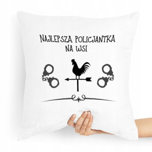 Poduszka Dla Policjanta Policjantki Najlepszy Na