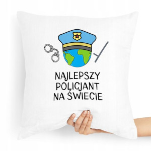 Poduszka Dla Policjanta Policjantki Najlepszy Na