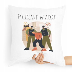 Poduszka Dla Policjanta Policjantki W Akcji