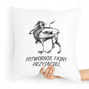 Poduszka Dla Przyjaciela Potwornie Fajny Prezent