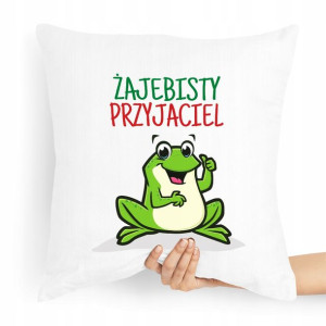 Poduszka Dla Przyjaciela Żajebisty Przyjaciel
