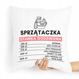 Poduszka Dla Sprzątaczki Na Prezent Urodziny