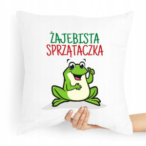 Poduszka Dla Sprzątaczki Na Prezent Urodziny