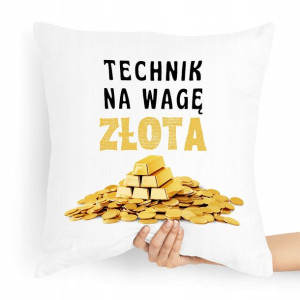 Poduszka Dla Technika Na Prezent Na Urodziny