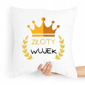 Poduszka Dla Wujka Złoty Wujek Prezent