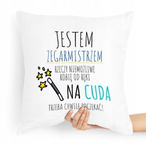 Poduszka Dla Zegarmistrza Na Cuda Trzeba Poczekać