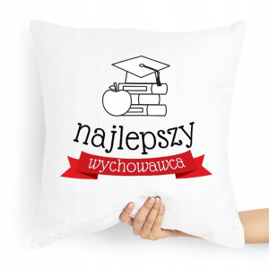 Poduszka Dzień Nauczyciela Najlepszy Wychowca