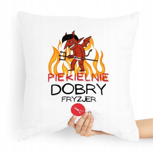 Poduszka Fryzjerki Piekielnie Dobry Fryzjer