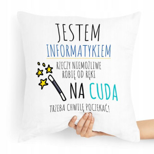 Poduszka Informatyka Niemożliwe Robię Od Ręki