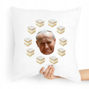 Poduszka Na Prezent Jan Paweł Ii Papież Papaj