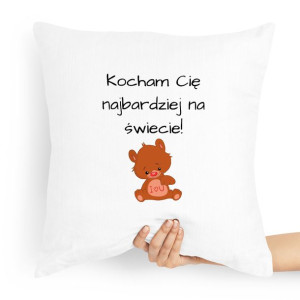 Poduszka Na Walentynki Kocham Cię Najbardziej