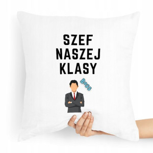 Poduszka Nauczyciela Szef Naszej Klasy Prezent