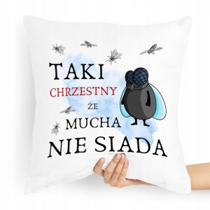 Poduszka Poszewka Dla Chrzestnego Na Prezent