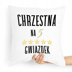 Poduszka Poszewka Dla Chrzestnego Na Prezent