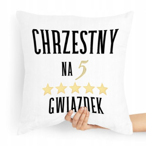 Poduszka Poszewka Dla Chrzestnego Na Prezent