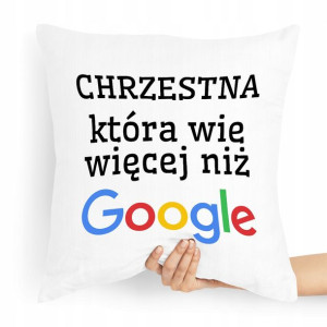 Poduszka Poszewka Dla Chrzestnego Na Prezent