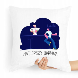 Poduszka Prezent Dla Barmana Najlepszy Barman