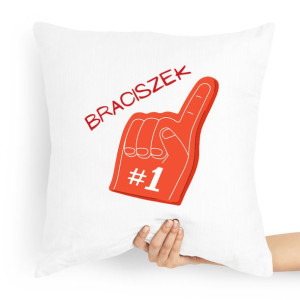 Poduszka Prezent Dla Brata Braciszek Numer Jeden