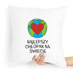 Poduszka Prezent Dla Chłopaka Najlepszy Na Świecie