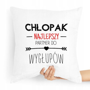 Poduszka Prezent Dla Chłopaka Najlepszy Partner