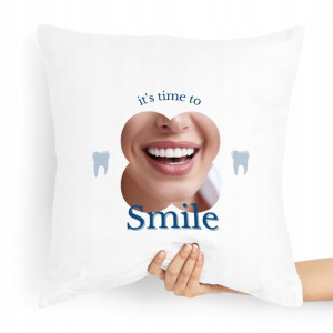 Poduszka Prezent Dla Dentysty It's Time To Smile