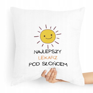 Poduszka Prezent Dla Doktora Najlepszy Pod Słońcem