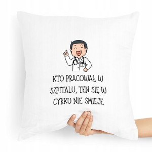 Poduszka Prezent Dla Doktora Pracował W Szpitalu