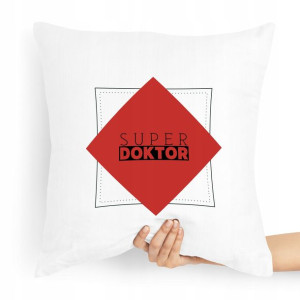Poduszka Prezent Dla Doktora Super Doktor Prezent