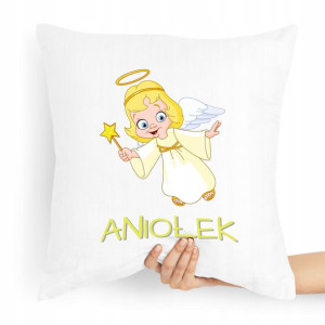 Poduszka Prezent Dla Dzieci Mały Aniołek Aureolka