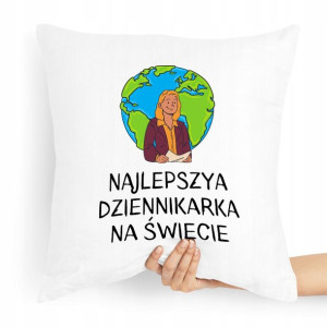 Poduszka Prezent Dla Dziennikarza Reportera