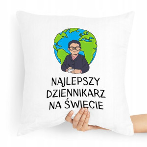 Poduszka Prezent Dla Dziennikarza Reportera